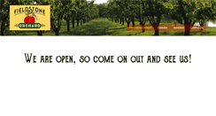 Desktop Screenshot of fieldstoneorchard.com